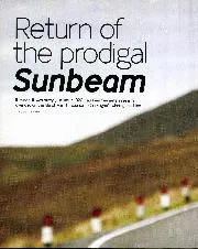 Return of the prodigal Sunbeam - Left