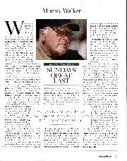 Sundays off at last - Left