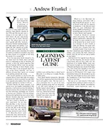 Lagonda’s latest guise - Left
