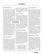 Letters, November 2008 - Left