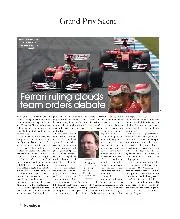 Ferrari ruling clouds team orders debate - Left