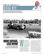 From the archives with... Doug Nye - Left