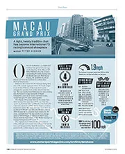 Macau Grand Prix - Left