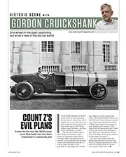 Historic scene with Gordon Cruickshank - Left