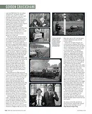 Historic scene with Gordon Cruickshank - Right