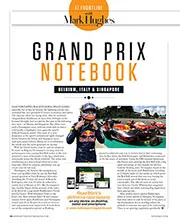 Grand Prix notebook - Left