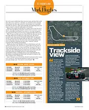 Trackside view - Left