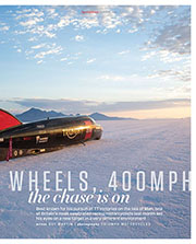 Two wheels, 400mph the chase is on - Right