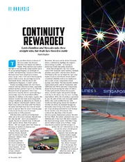 Continuity rewarded - Left