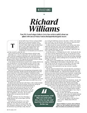 Reflections with Richard Williams: November 2017 - Left
