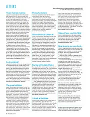 Letters: November 2017 - Left