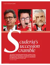Scuderia’s succession scramble - Left
