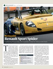 Race car buying guide: Renault Sport Spider - Left