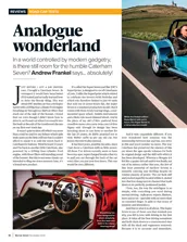 Caterham Super Seven 1600 review: Analogue wonderland - Left