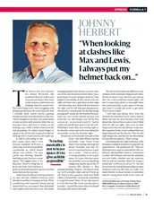 'I never expected anyone to give me a corner – I had to earn it': Johnny Herbert - Left