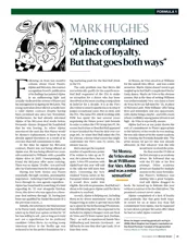 'Piastri lacked loyalty, complained Alpine, but that goes both ways' — Mark Hughes - Left