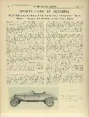 SPORTS CARS AT OLYMPIA. - Left