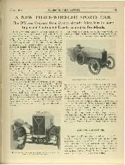 A NEW THREE-WHEELED SPORTS CAR. - Left