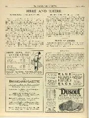 HERE AND THERE., October 1924 - Left