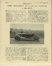 SOME IMPRESSIONS OF A 1927 A.C. (ACEDES). - Left