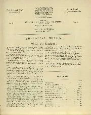 EDITIORIAL NOTES : Wake Up England ! - Left