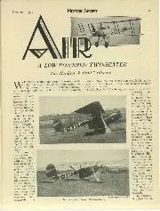 A LOW POWERED TWO-SEATER - Left