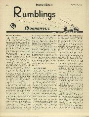 Rumblings, October 1931 - Left
