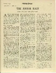 THE JUNIOR RACE - Left