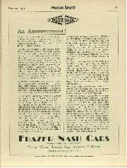FRAZER NASH CARS - Left