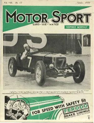 Cover image for October 1932