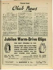 club news, October 1933 - Left