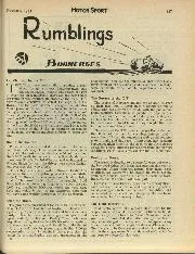 Rumblings, October 1933 - Left