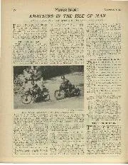 AMATEURS IN THE ISLE OF MAN - Left