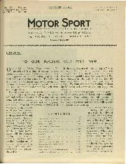 CONTENTS, October 1933 - Left
