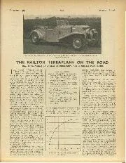 THE RAILTON TERRAPLANE ON THE ROAD - Left