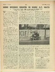 MANY RECORDS BROKEN IN MANX G.P. RACES - Left