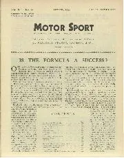 IS THE FORMULA A SUCCESS? - Left