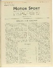 CONTENTS, October 1935 - Left