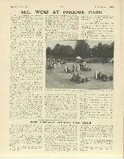 M.G. WINS AT PHOENIX PARK - Left