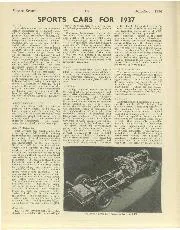 SPORTS CARS FOR 1937 - Left