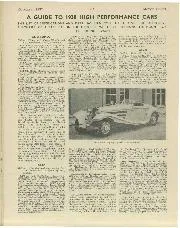 A GUIDE TO 1938 HIGH PERFORMANCE CARS - Left