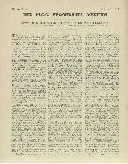 THE M.C.C. BROOKLANDS MEETING - Left