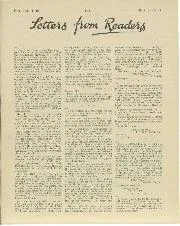 Letters from readers, October 1940 - Left