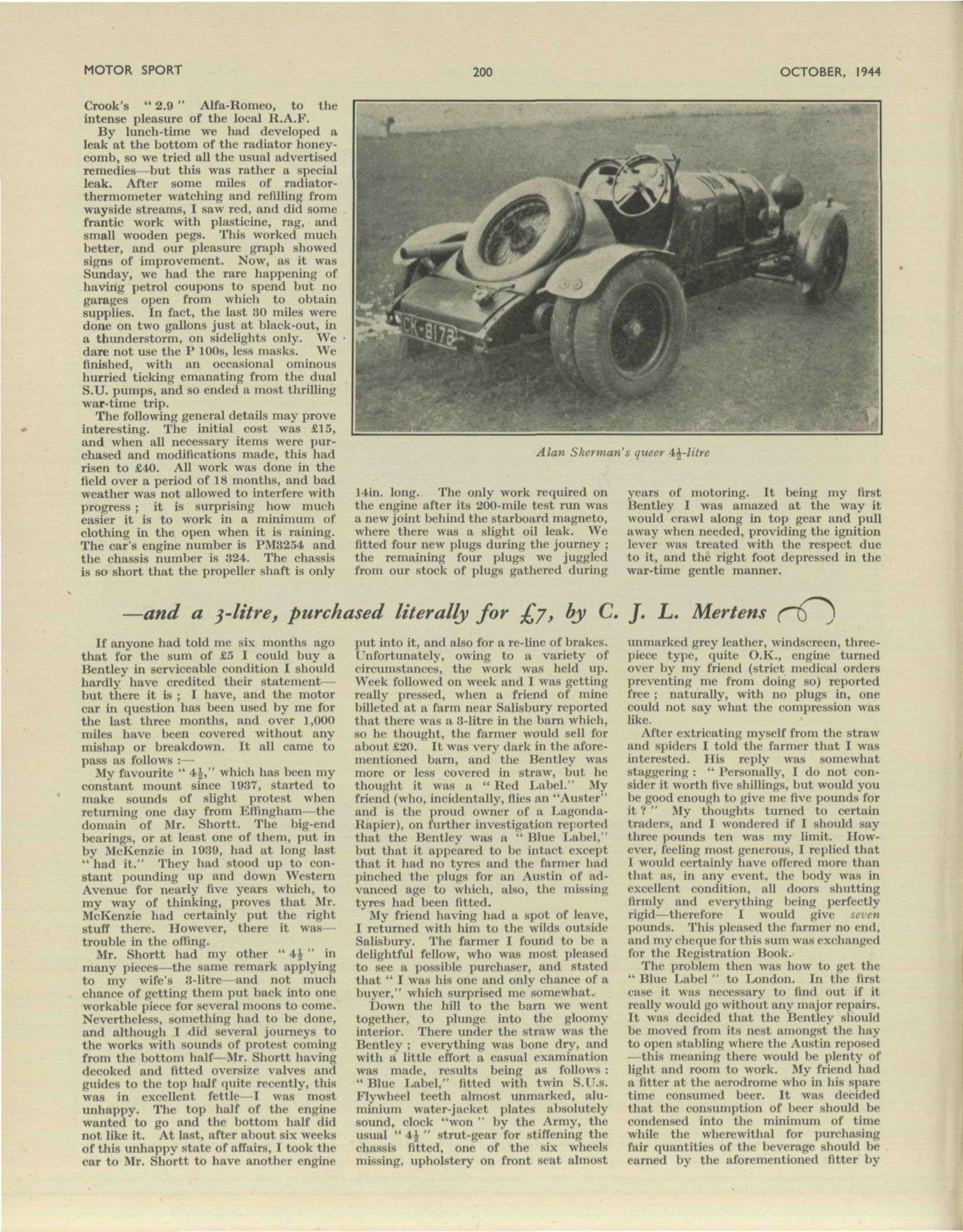 October 1944 - Motor Sport Magazine