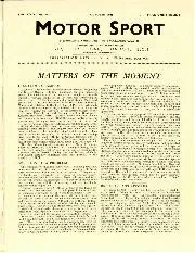 MATTERS OF THE MOMENT - Left