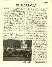 Rumblings, October 1949 - Left