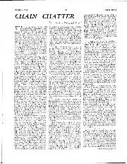 CHAIN CHATTER, October 1950 - Left
