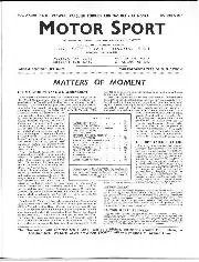 Matters Of Moment, October 1957 - Left