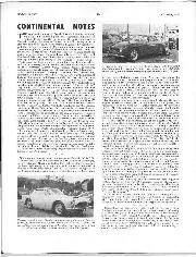 Continental Notes, October 1957 - Left