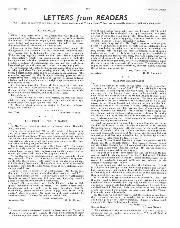 Letters From Readers, October 1957 - Left